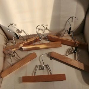 Wooden Pants Hangers - Like New!!